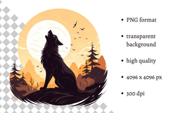 Download Cute Halloween Wolf PNG Clipart - Premium Resources