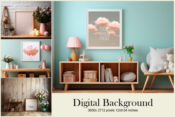 Download Living Room Backdrop Overlays Mockup - Living Collection