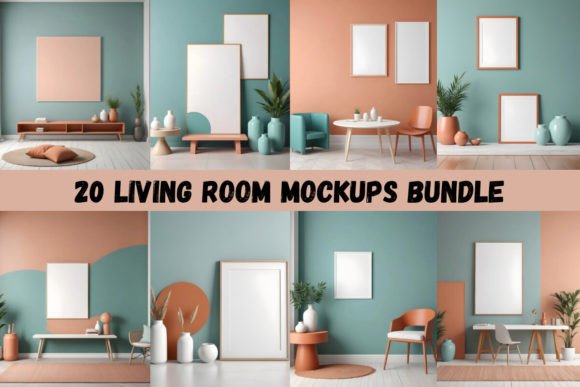 Download Living Room Mockup - Living Collection