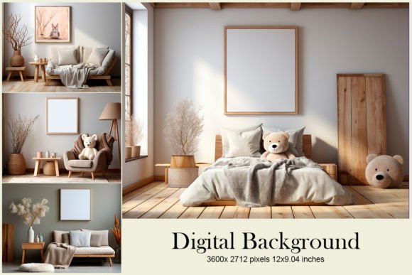 Download Living Room Backdrop Overlays Mockup - Living Collection