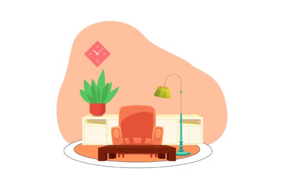 Download Living Room Stylish Modern Interior - Living Collection